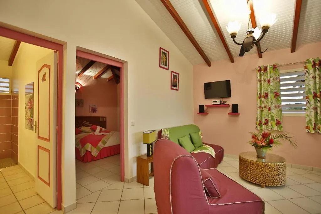 بيت للعطل Gite Hibiscus Piscine Partagee سانت فرانسوا